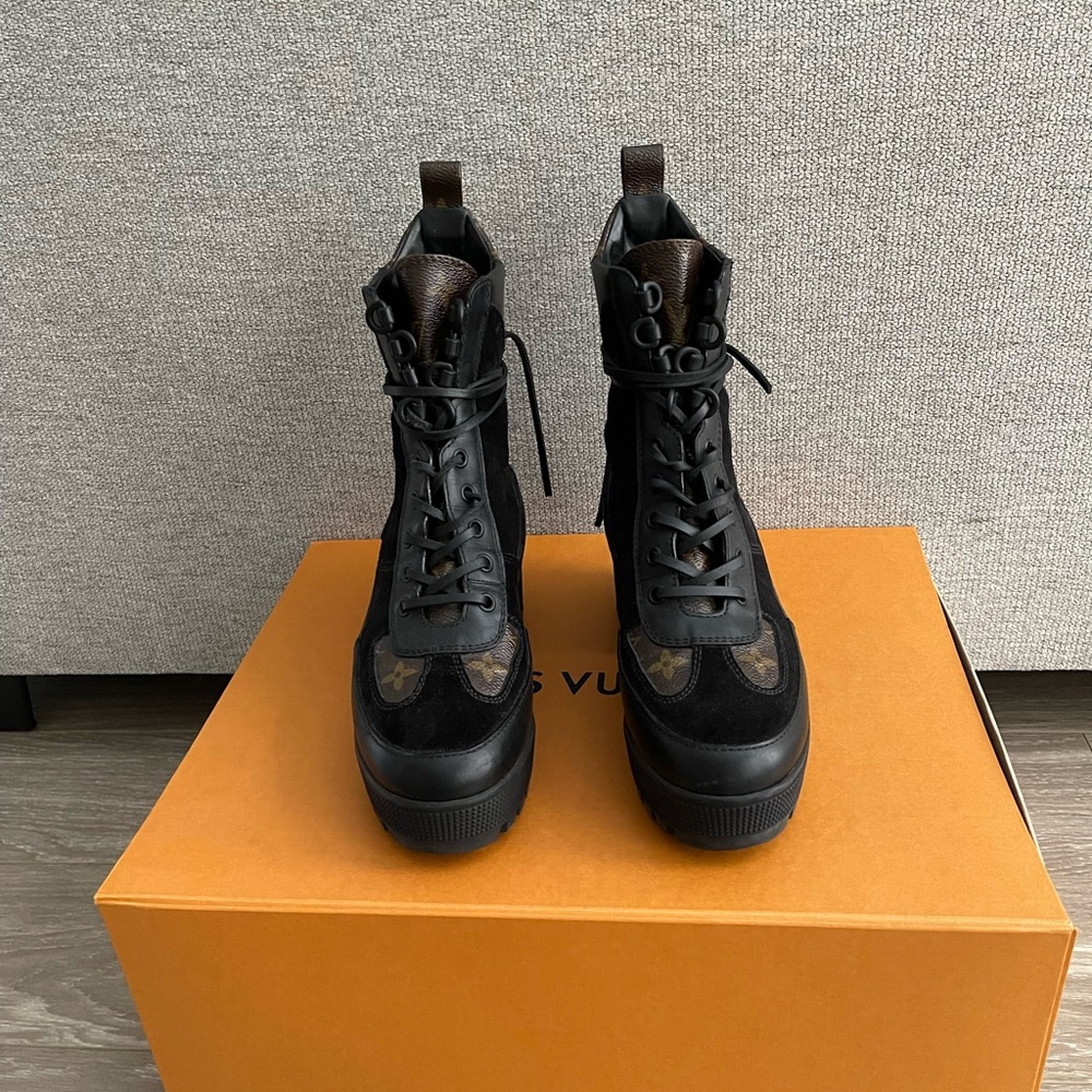 louis vuitton | laureate platform desert boot